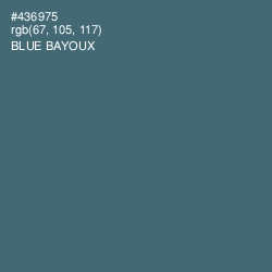 #436975 - Blue Bayoux Color Image